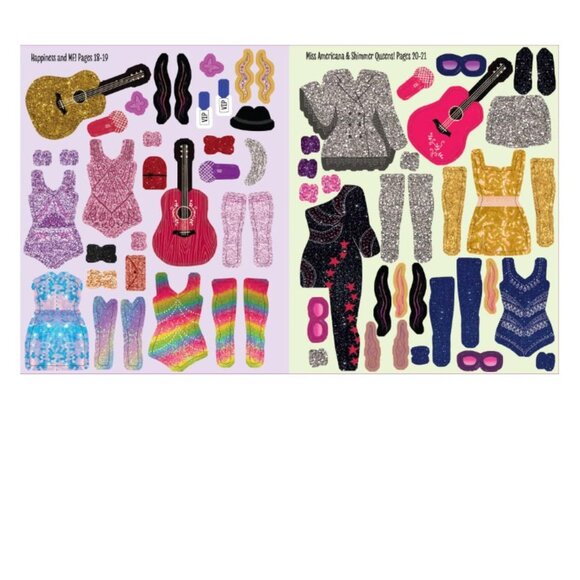 NEW TAYLOR SWIFT Sticker Book - 500 Reusable DRESS UP Stickers ERAS TOUR BOOK! - Picture 5 of 6